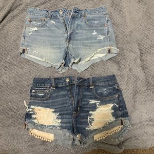 American Eagle denim shorts (BUNDLE)